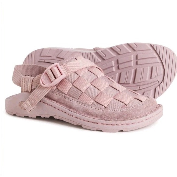 Chaco Shoes - NEW Chaco Women Canyon Woven Clogs - Light Pink Rose Quartz Sustainable Eco Sz 5